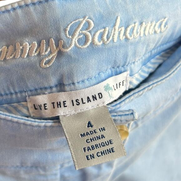 Tommy Bahama Women's Boracay 5" Shorts Light Sky Size 4 - Picture 3 of 4